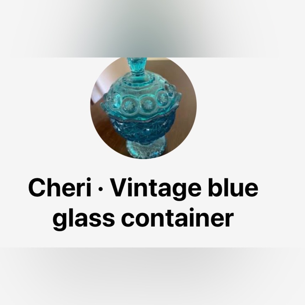 Blue glass